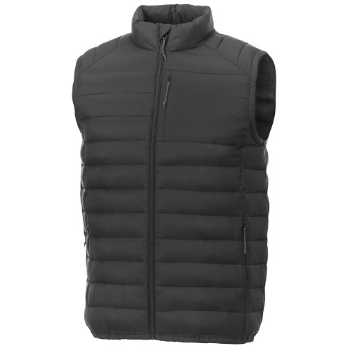 Bodywarmer publicitaire matelassé homme - Pallas Heros Gris storm